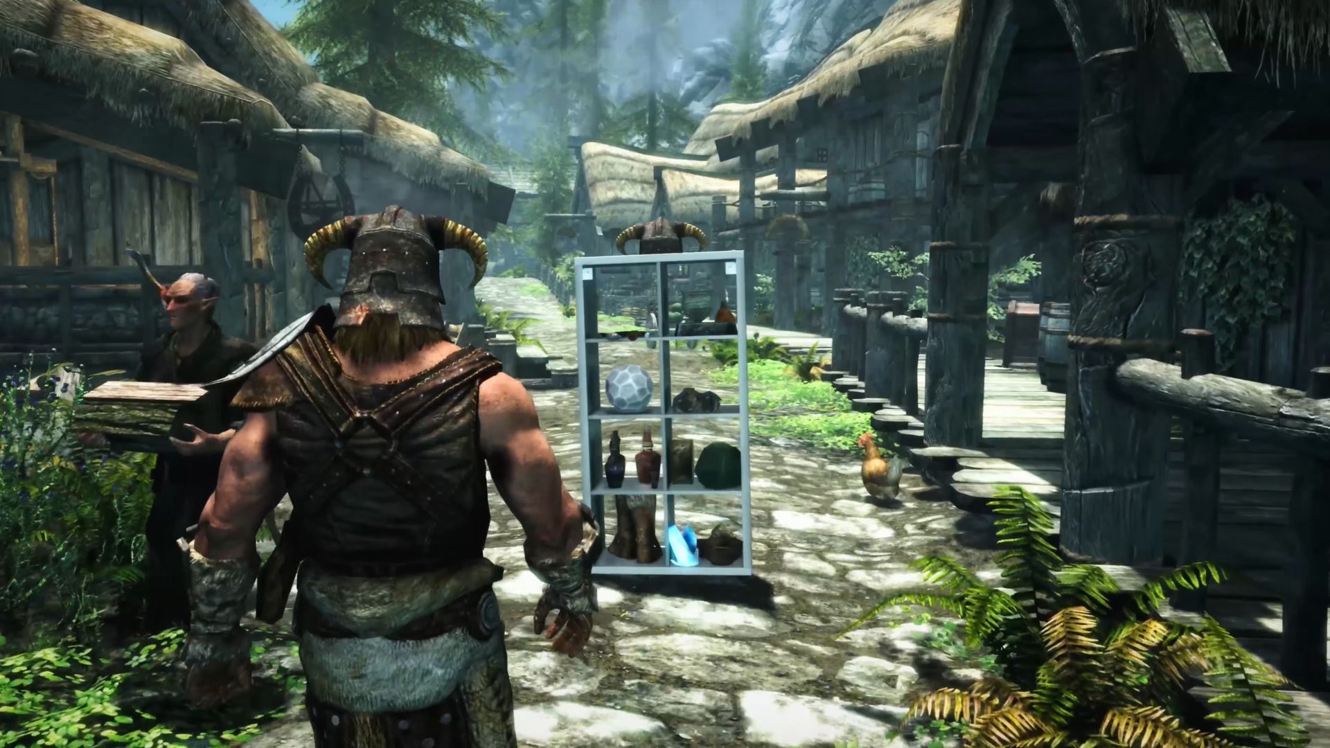 Skyrim z modem od IKEA: regał KALLAX jako kompan i "pogromca" bałaganu