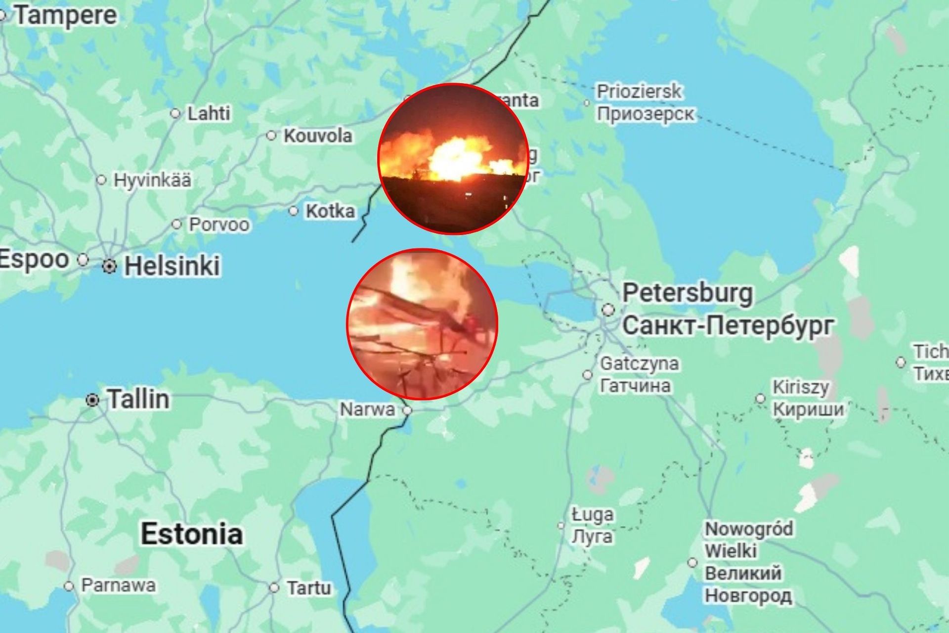 Atak ukraińskich dronów. Dwa rosyjskie porty w ogniu