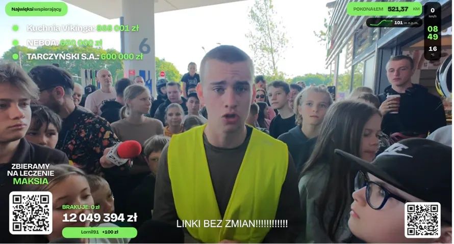 LifeTube nie zarobił na akcjach Łatwoganga. Przekaże pieniądze na cele charytatywne