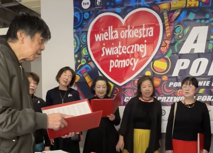 Finału WOŚP w Tokio. Rozmach imprezy zaskoczył Japończyków