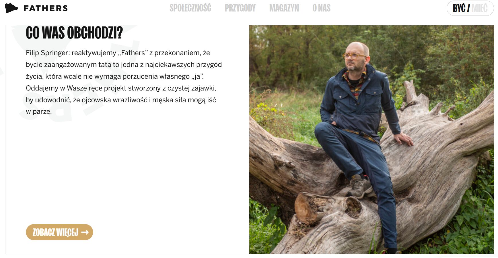 Ruszył portal magazynu "Fathers". Ma dwie strony główne