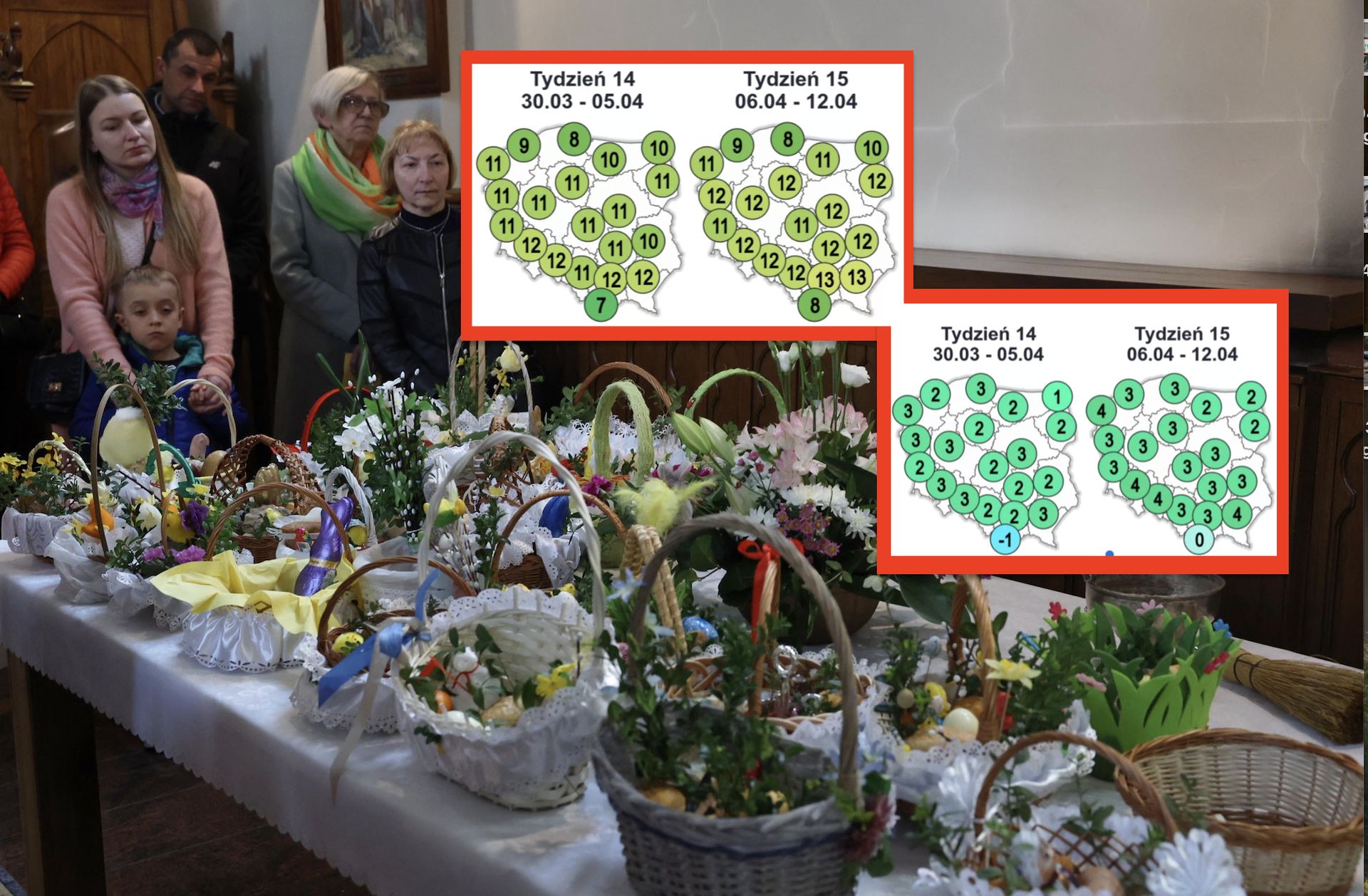 Nie ma się z czego cieszyć. Fatalna prognoza pogody na Wielkanoc