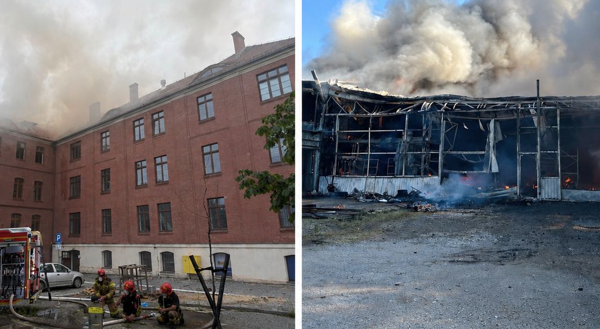 Dwa pożary, 120 kilometrów i miesiąc przerwy. Prokuratury rozważają połączenie śledztw