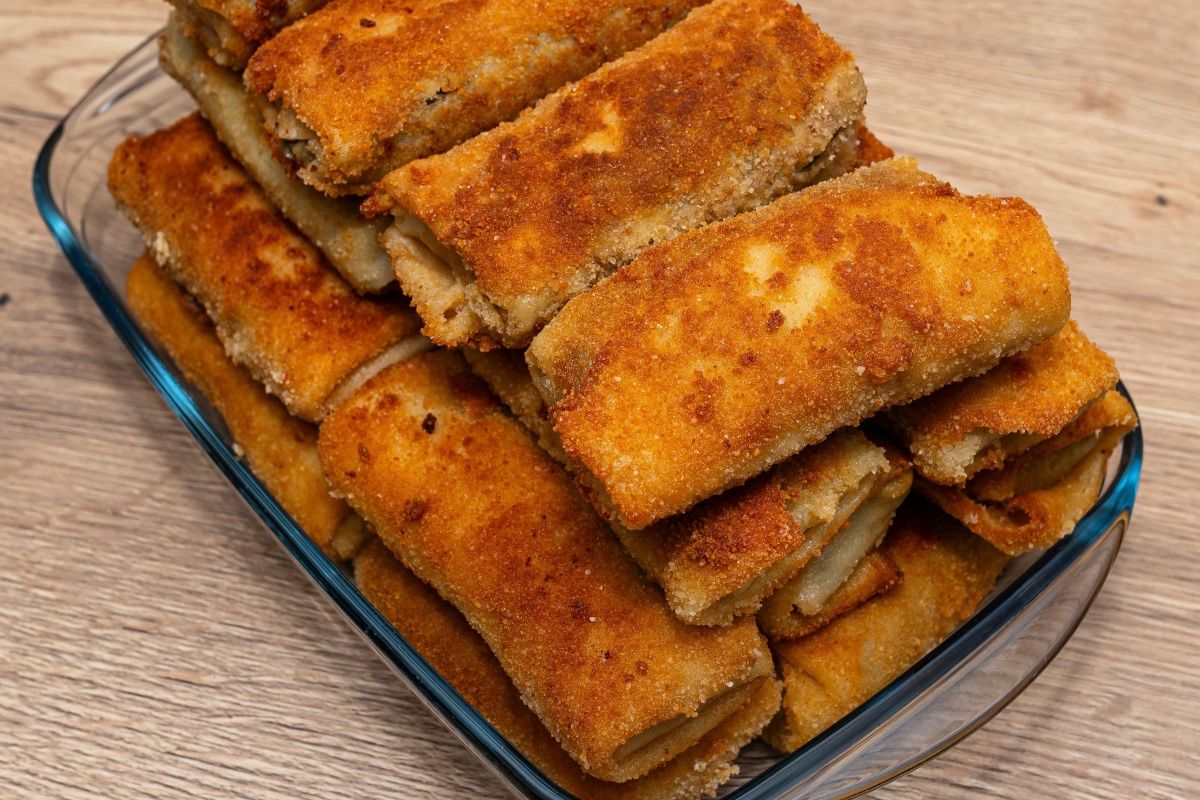 Takie krokiety uwielbiaja choćby dzieci. Zapomnij o kapuscie z tym farszem są smaczniejsze
