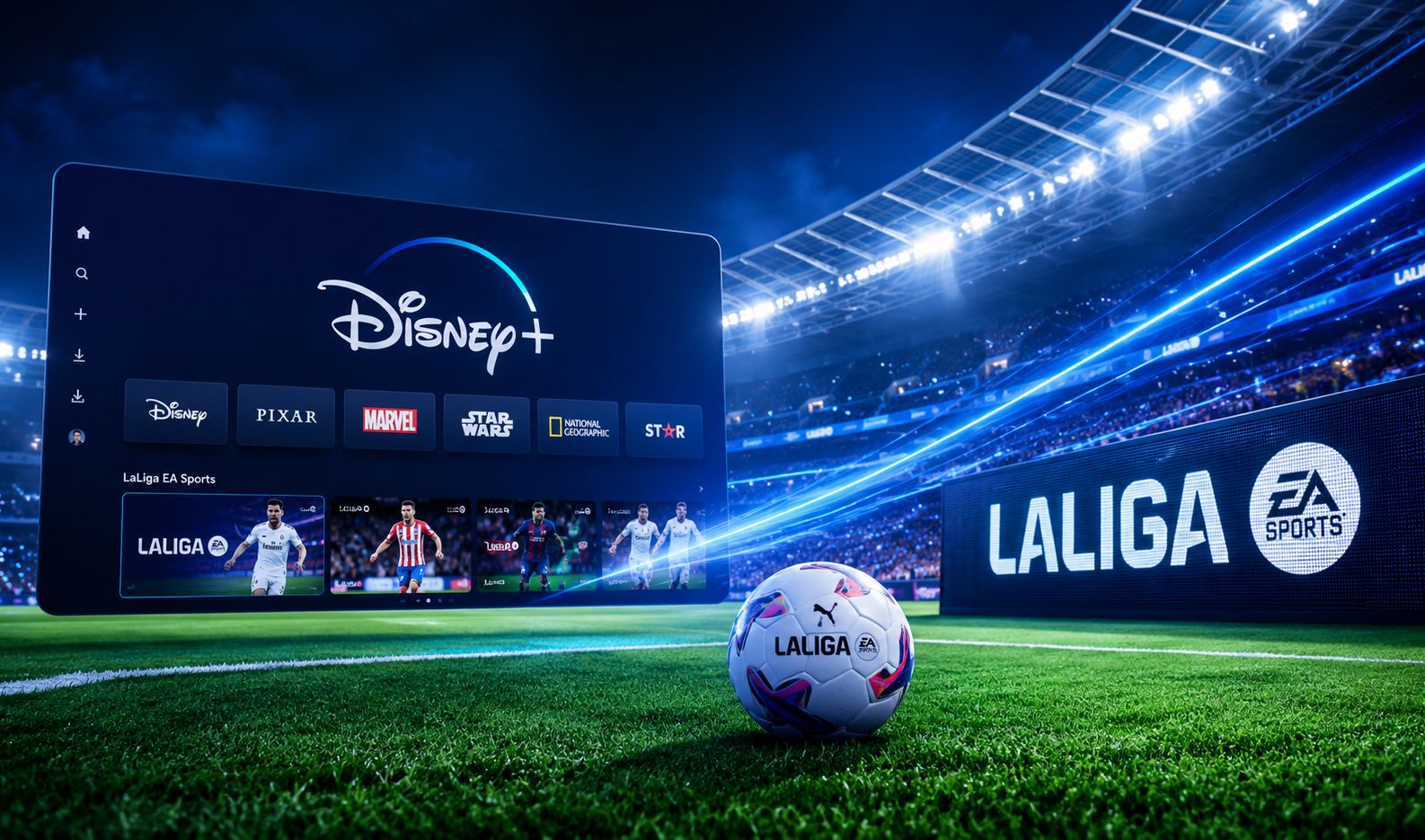 Disney+ z meczami La Ligi na kolejnym rynku