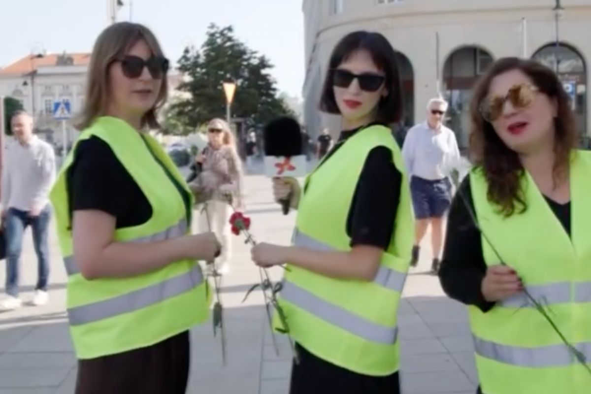 "Schön patrol" dziennikarek TVP Info na ulicy. Katarzyna Kasia tłumaczy cel akcji