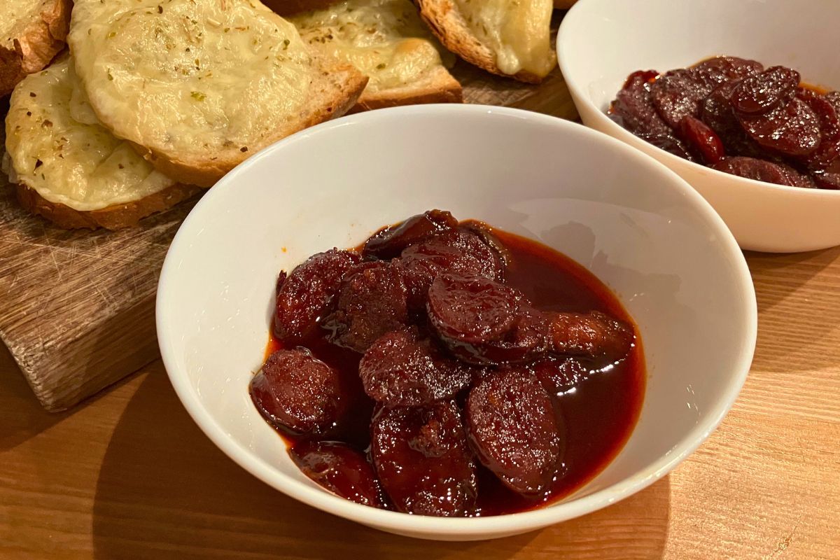 Dodałam sezonowe smaczki. Hiszpańska przekąska nabrała głębokiego koloru i smaku