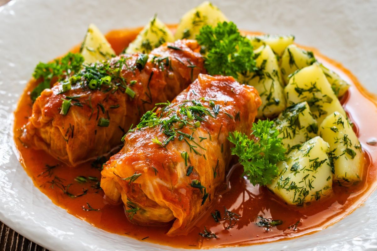 Gołąbki jak u babci. Przepyszny farsz, a kapusta delikatna i miękka