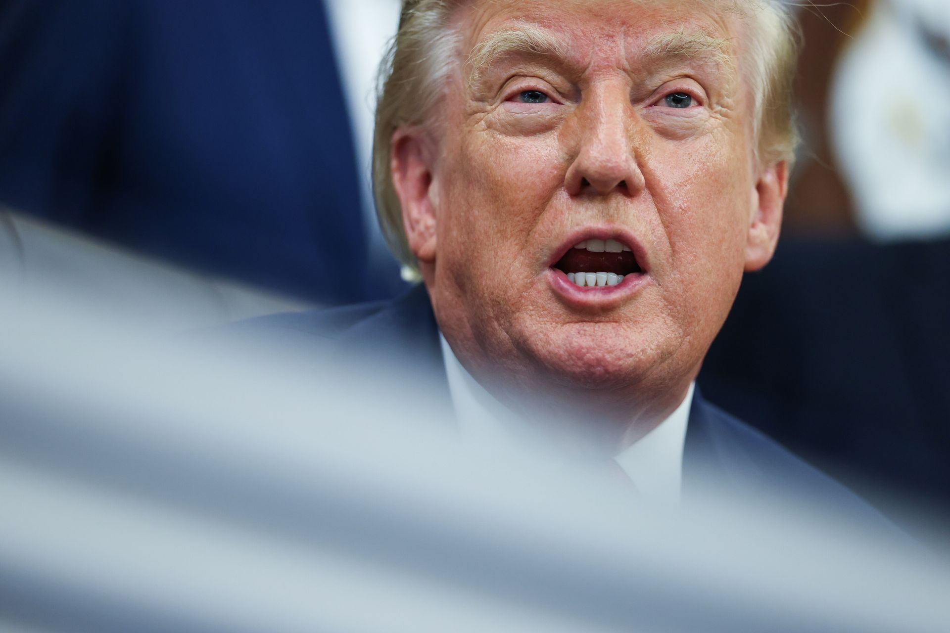 Zapytali Trumpa o ataki w pobliżu Polski. "Nawrocki ma to pod kontrolą"