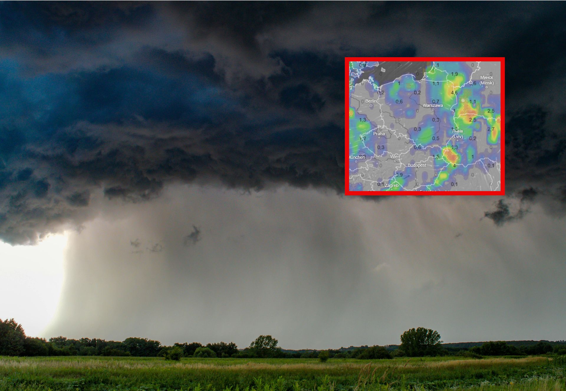 Nadciągają ulewy. Możliwe powodzie?