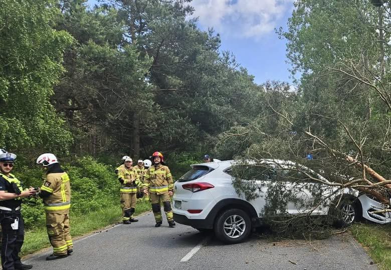 Dramatyczny wypadek na Helu. Cztery osoby ranne, w tym dwoje dzieci