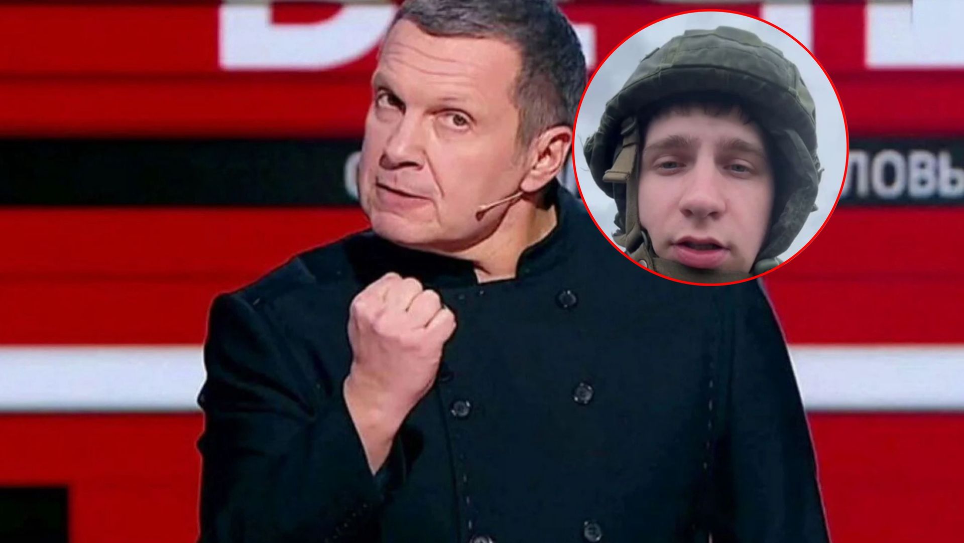Nagrał atak Ukrainy. Propagandysta wezwał do rozstrzelania poborowego