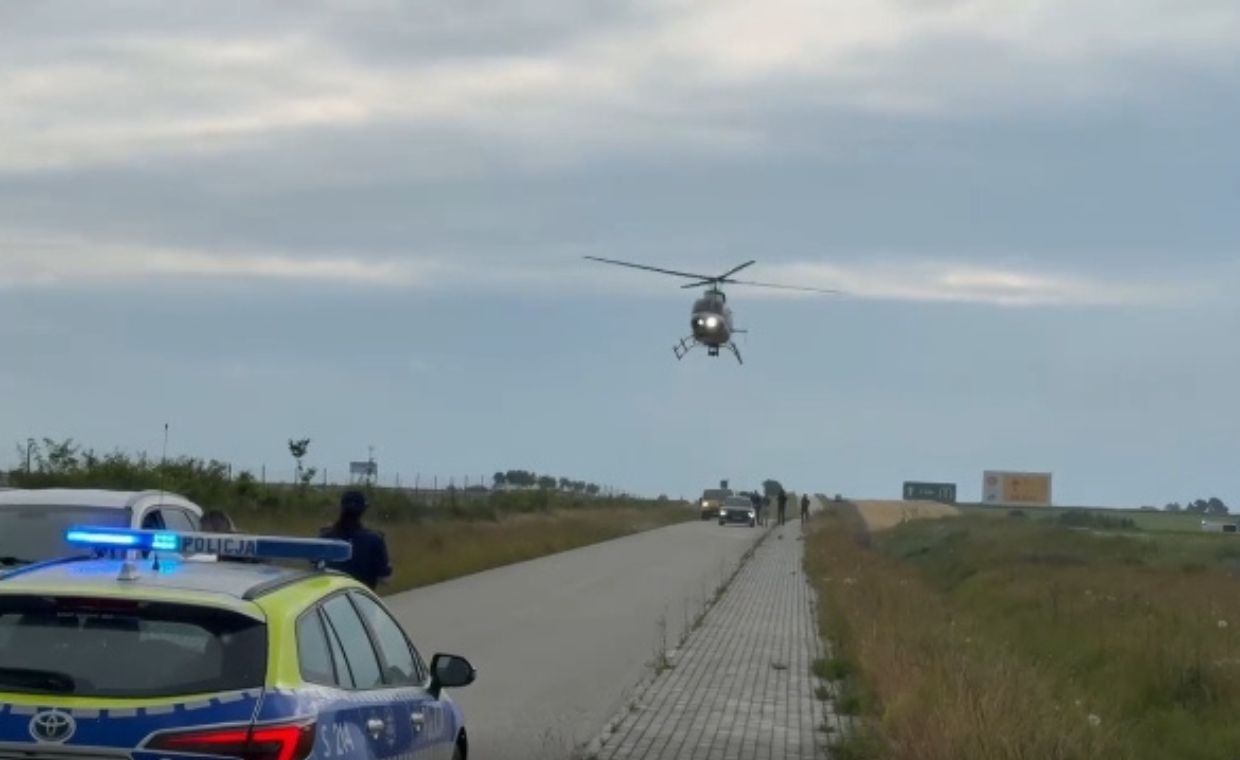 Zabił teścia, ranił teściową. Obława na byłego policjanta