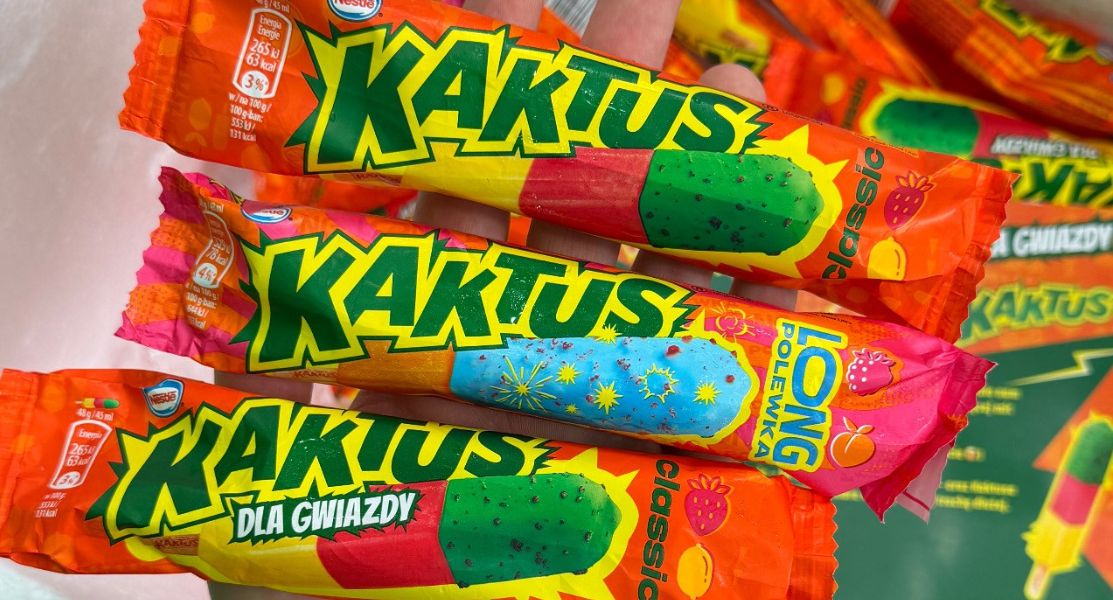 Bagi, Kędzierski i Fornal promują lody marki Kaktus