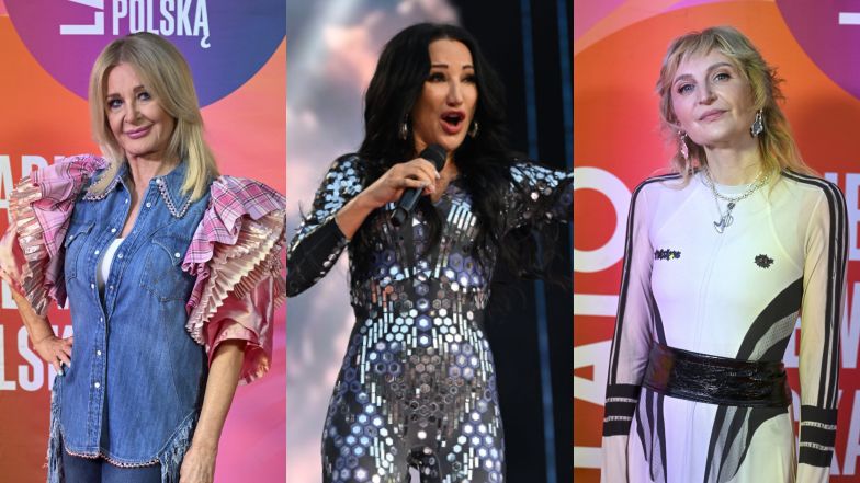Justyna Steczkowska, Reni Jusis, Majka Jeżowska i inni popisują się na scenie "Lata z Radiem i TVP" w Zakopanem (ZDJĘCIA)