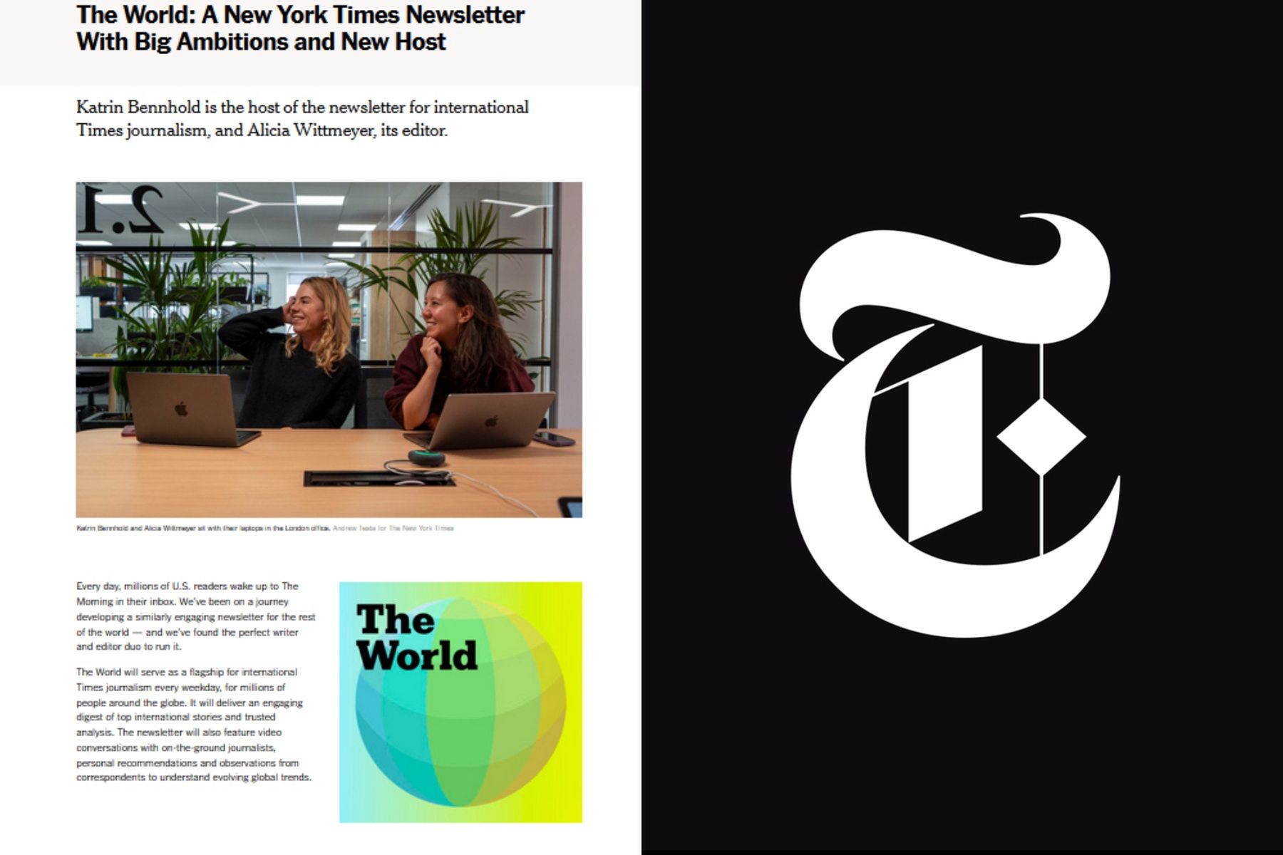 "New York Times" rusza z nowym newsletterem. "Nie chcemy po prostu wysyłać artykułu e-mailem"