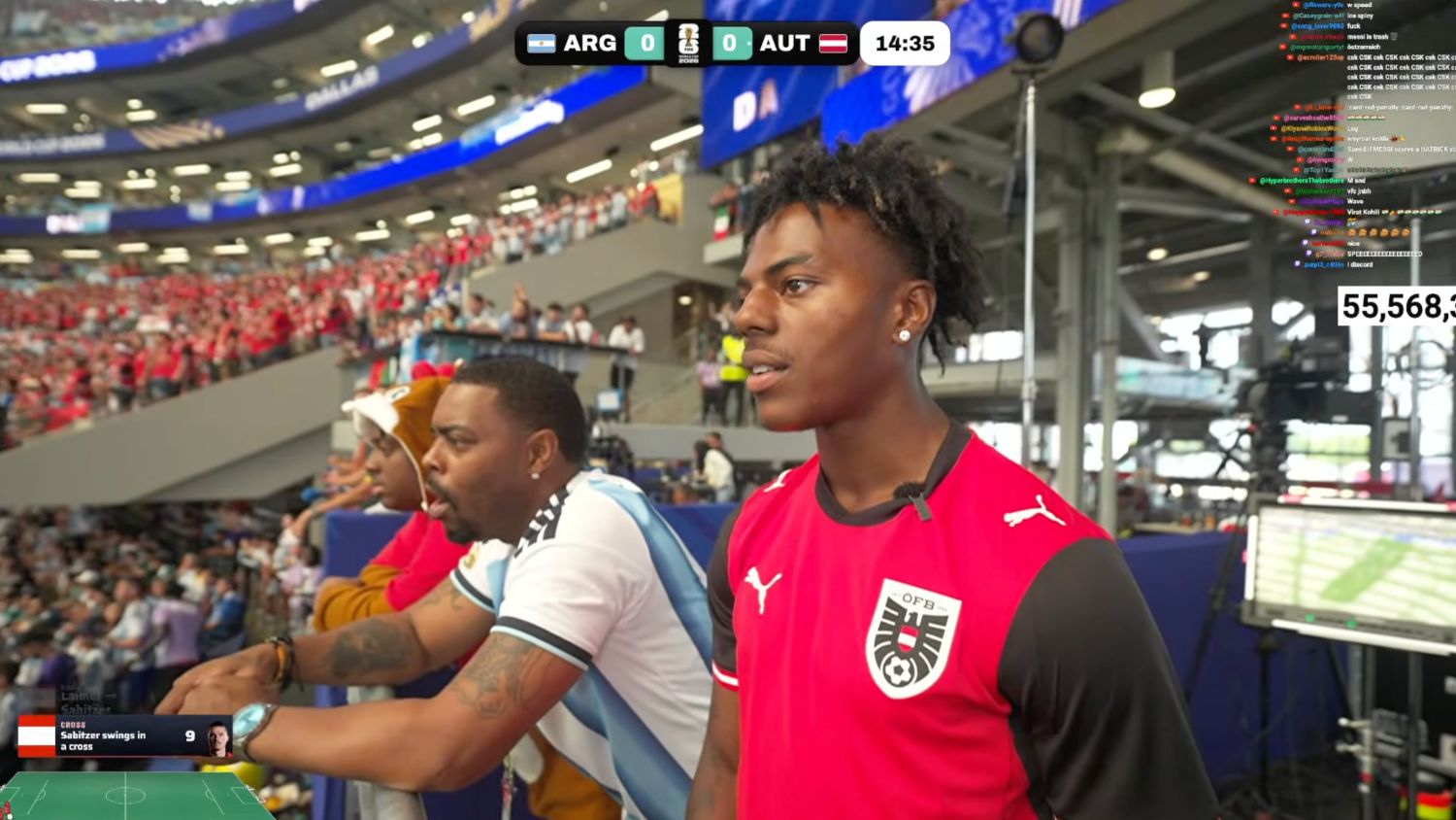 Znany youtuber bez praw do mundialu przebił dwa razy głównego nadawcę