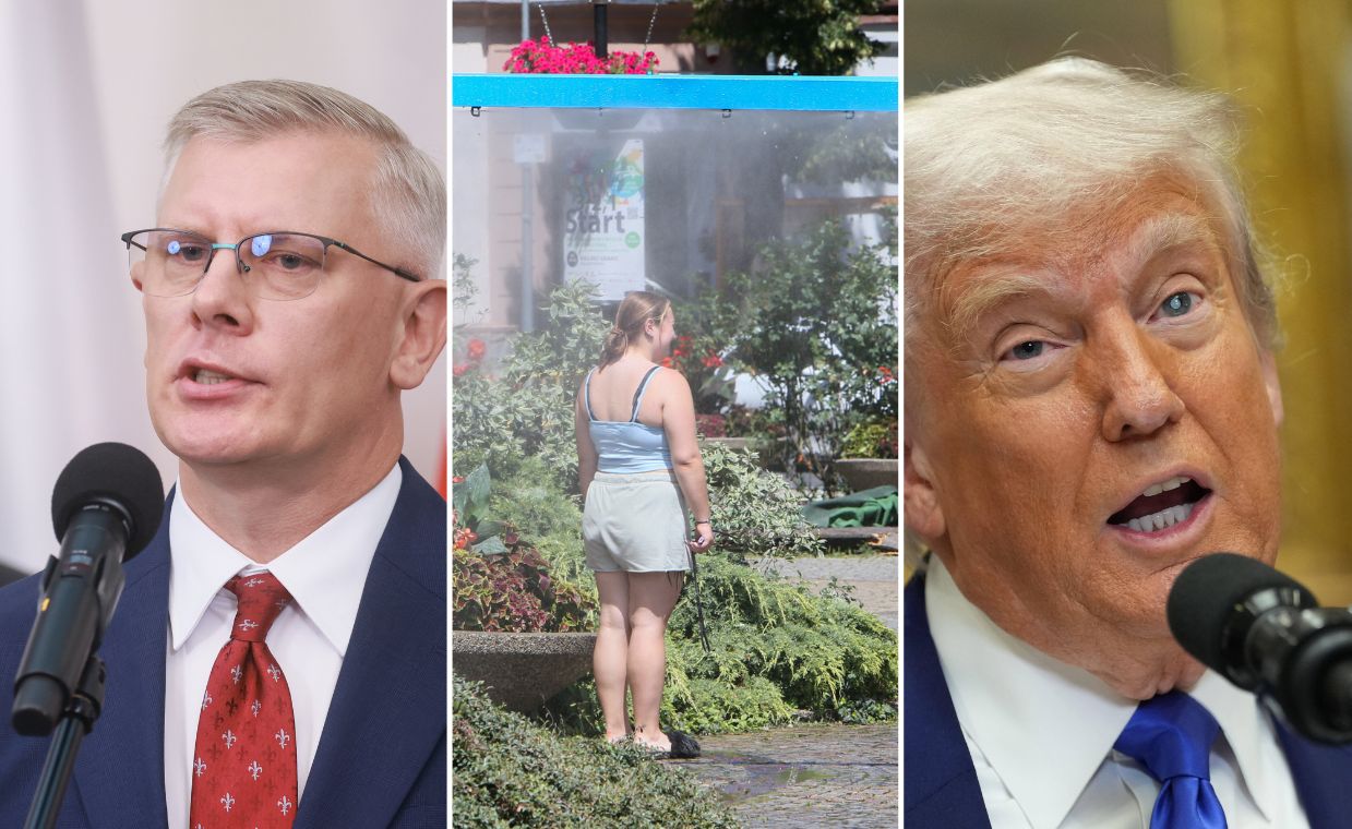 Nowy skład BBN, upały w Polsce, USA wstrzymuje dostawy do Ukrainy. Co wydarzyło się w czwartek?