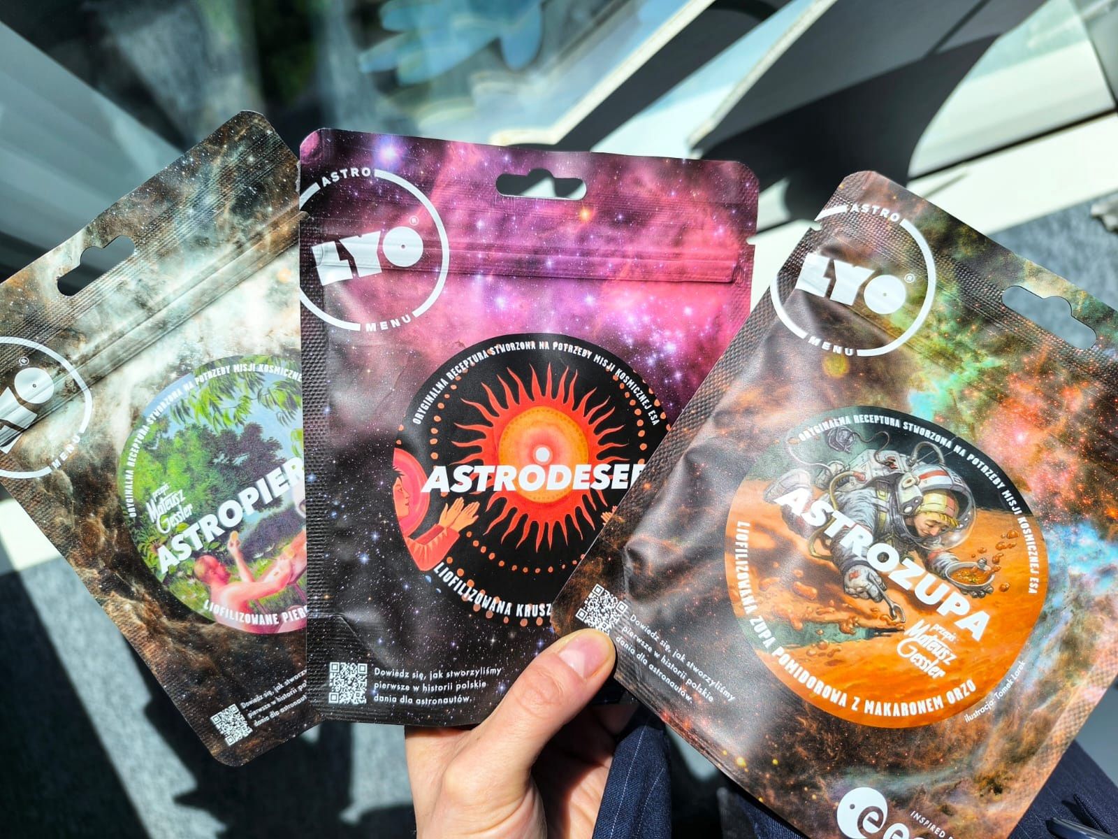 Astropierogi lecą w kosmos z polskim astronautą. Teraz może je kupić każdy