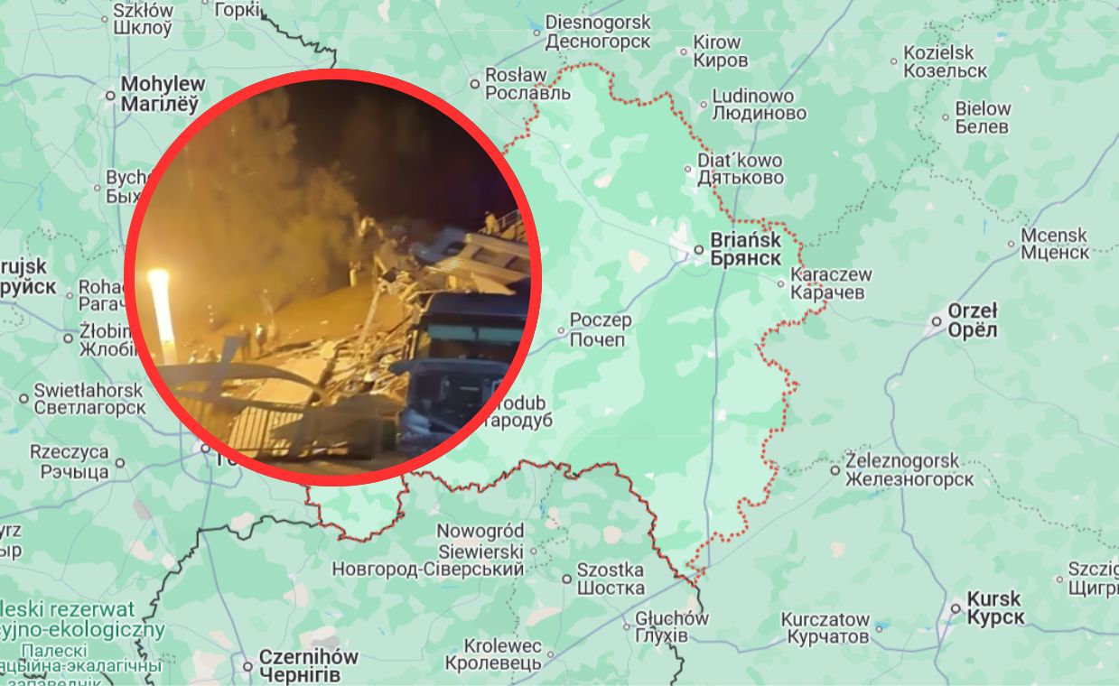 Katastrofa kolejowa w Rosji. Runął most, zginął maszynista