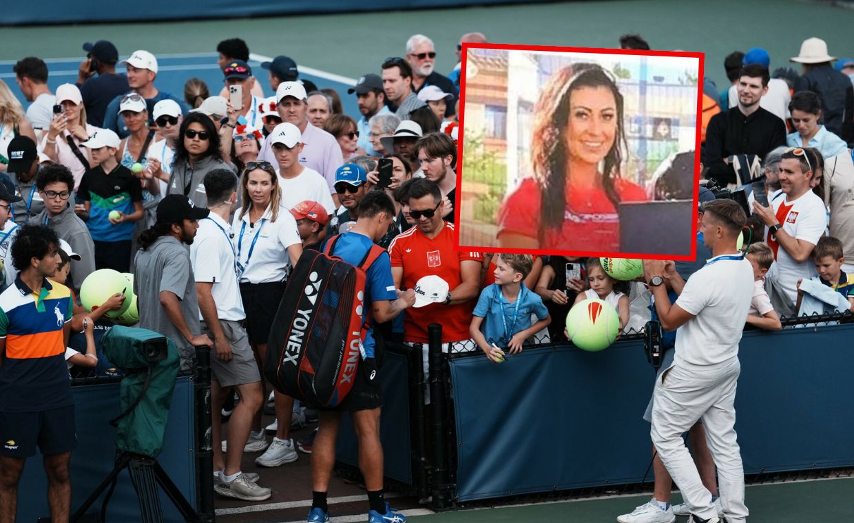 Zabrał chłopcu czapkę na meczu tenisa. Sfabrykowano post jego żony