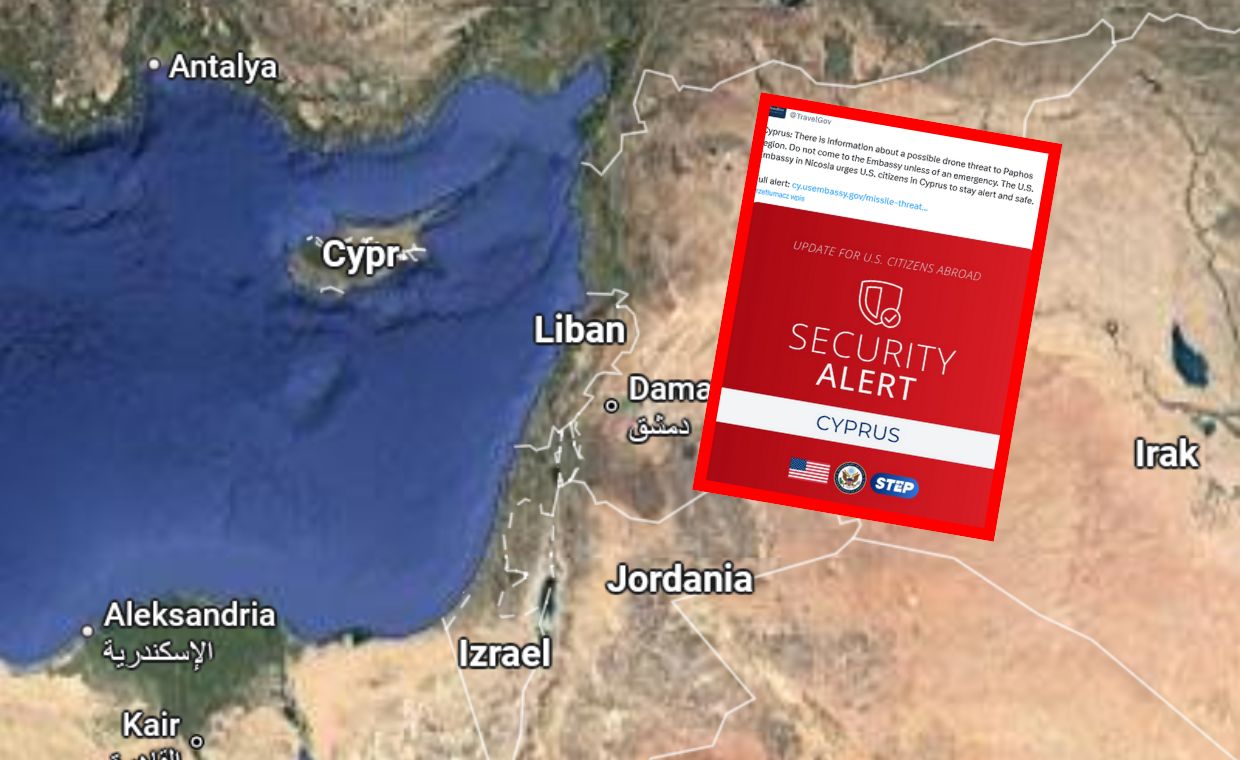 USA ostrzegają obywateli. Komunikat do osób na Cyprze