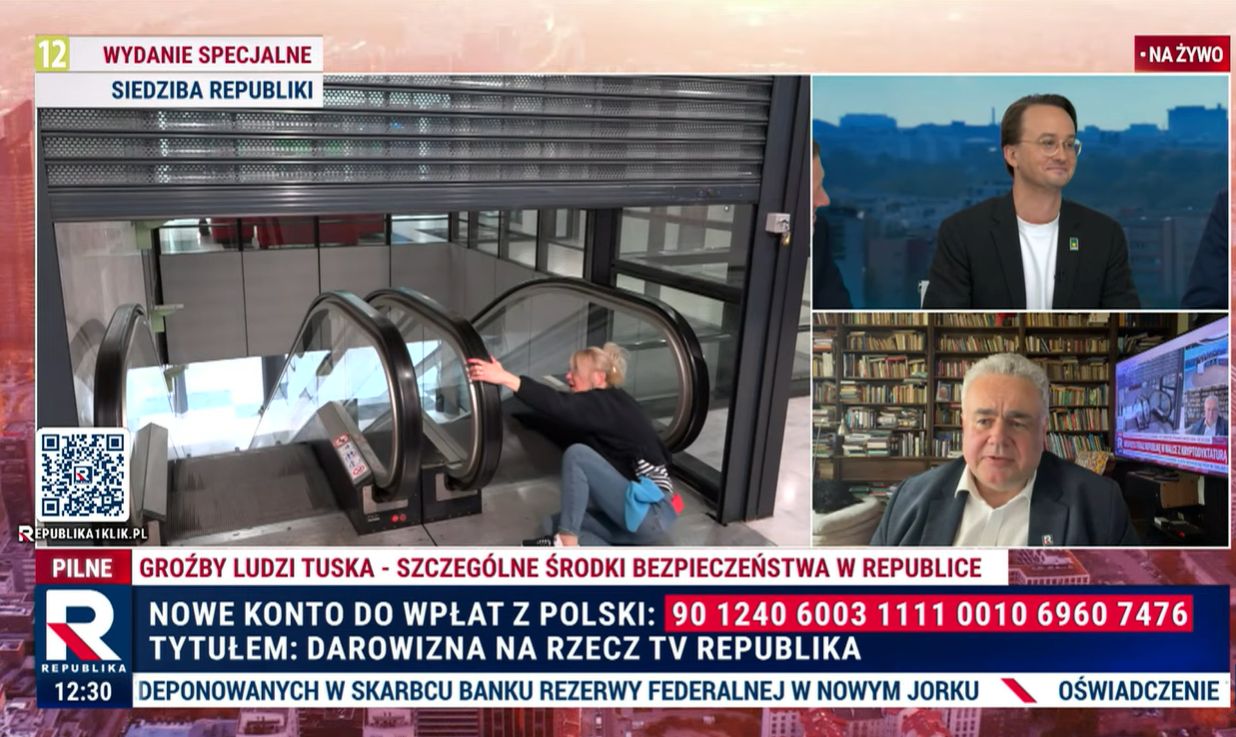 Republika zaostrza środki bezpieczeństwa. Kobieta przewróciła się przez "zabezpieczenie"