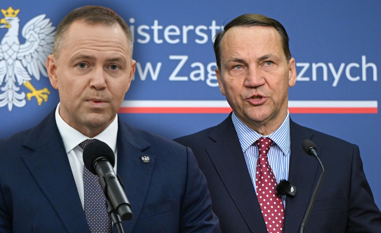 Sikorski nie wytrzymał. Uderza w słowa prezydenta o Rosji