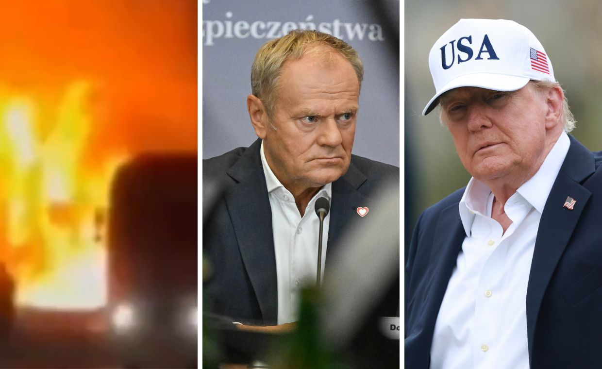 Eksplozje przy granicy. Tusk ostrzega [SKRÓT DNIA]