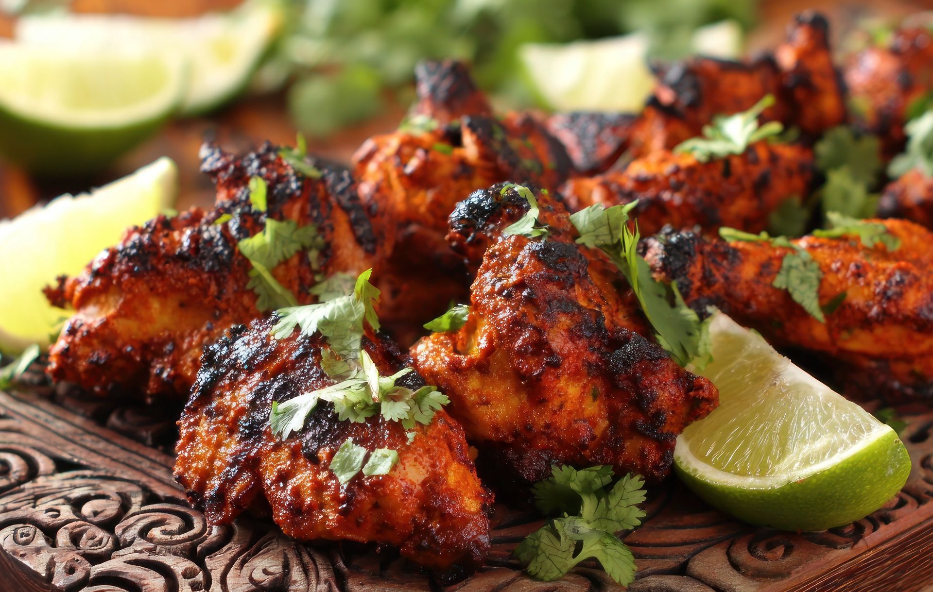 Kurczak tandoori z piekarnika. Smakuje jak z indyjskiej restauracji