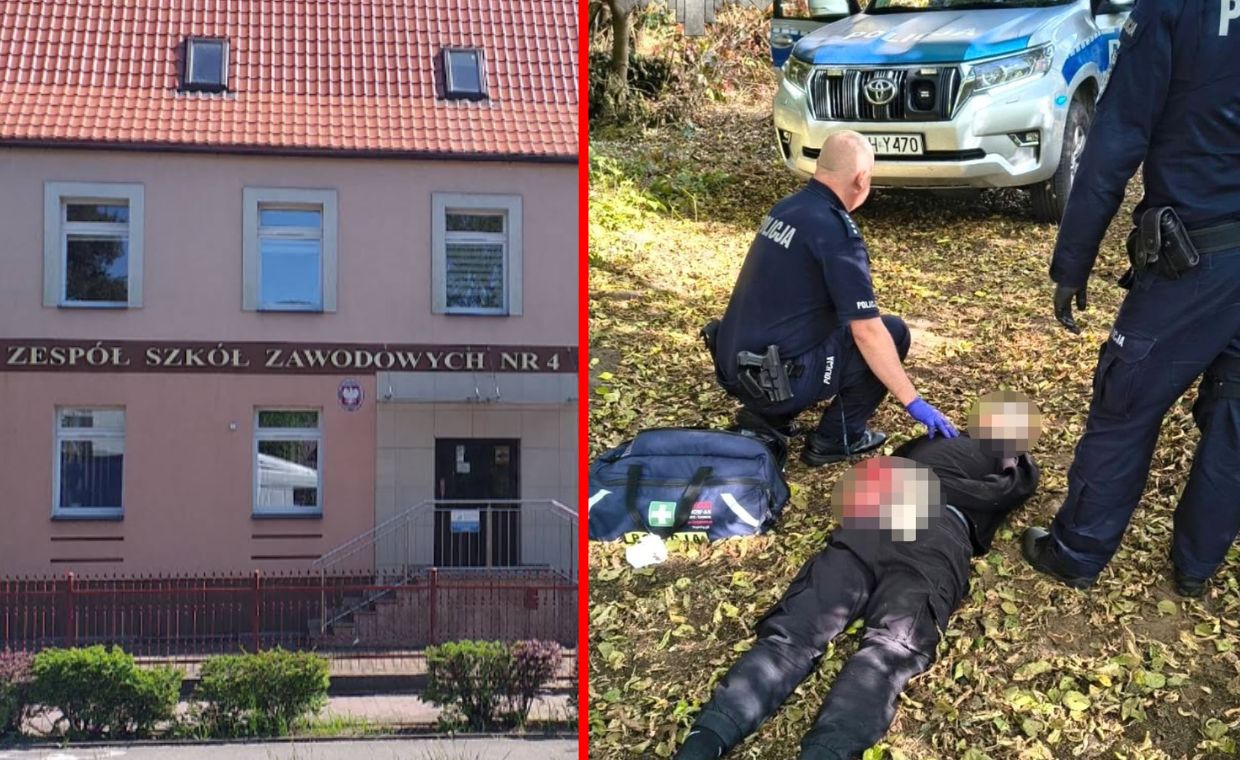 Atak nożownika w szkole w Ostrołęce. Wiemy, co dzieje się z uczniami