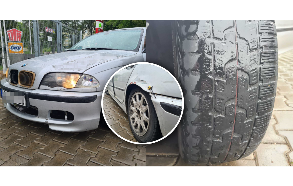 Lampy na taśmę, rdza i wycięty tłumik. Temu 18-latkowi ratstyle wszedł za mocno