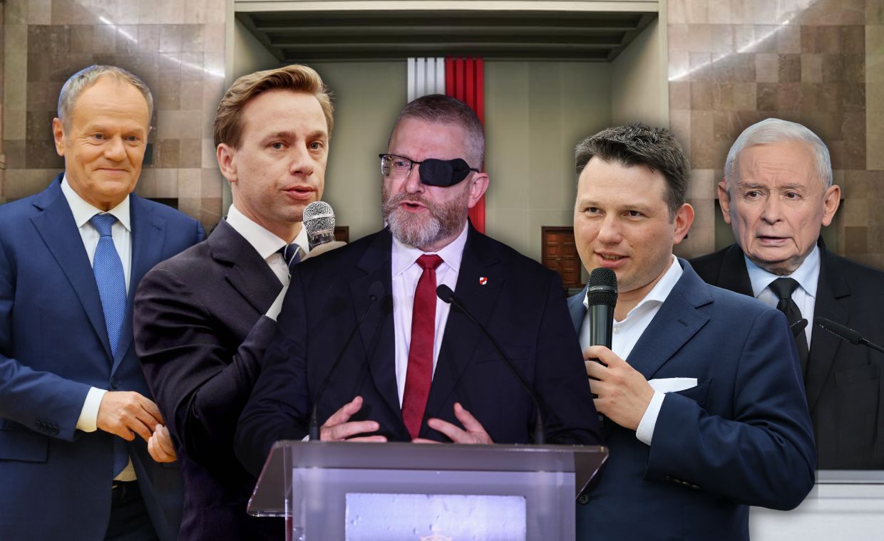 Zaskakujące wyniki sondażu. Partia Brauna goni Konfederację