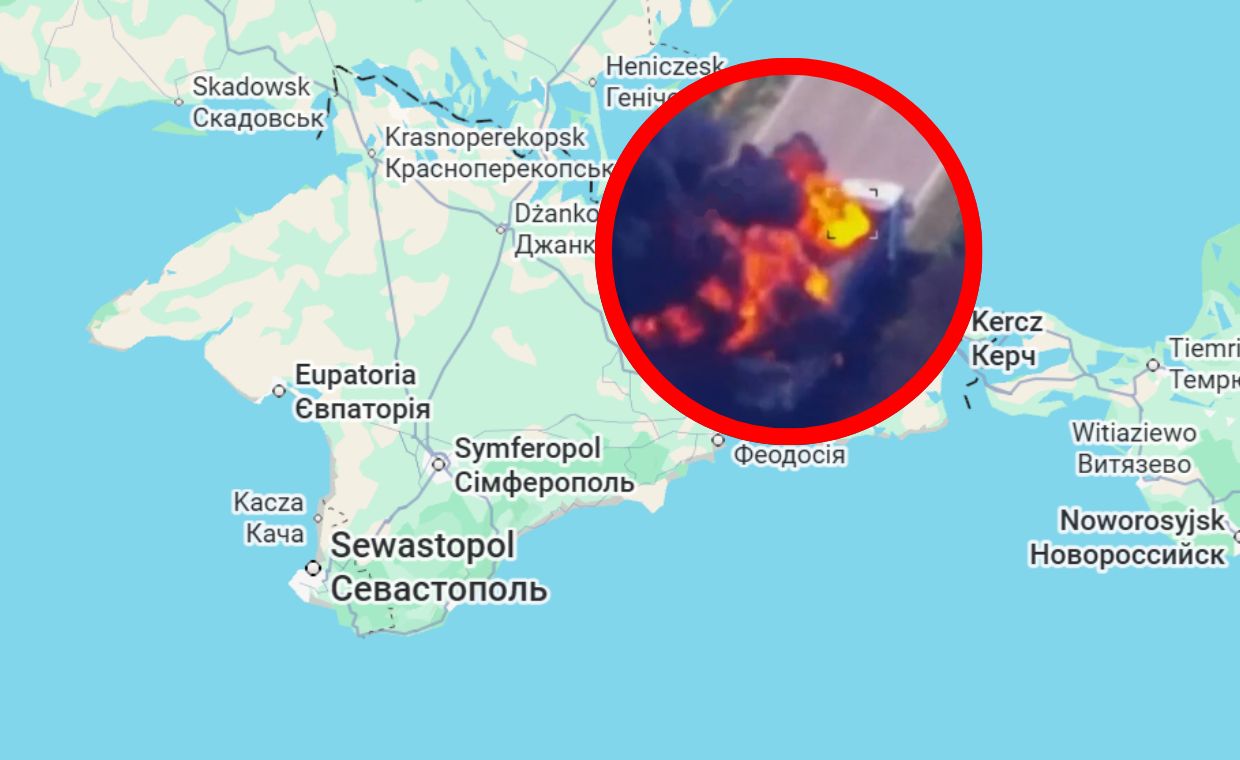 Ryzykowna wyprawa na Krym. Jednostka dronowa ostrzega Rosjan