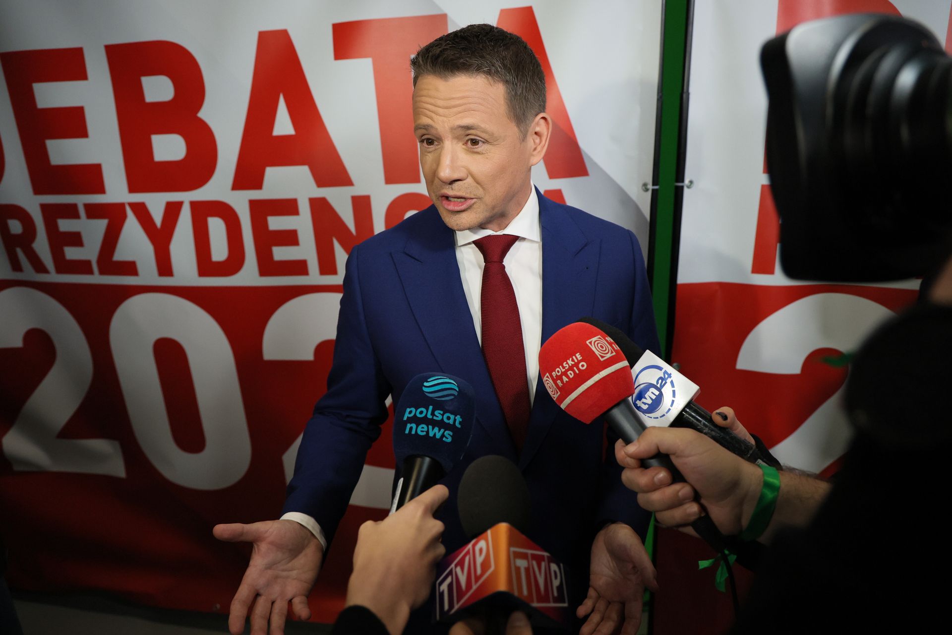 Trzaskowski komentuje debatę. "Niech się Nawrocki tłumaczy"