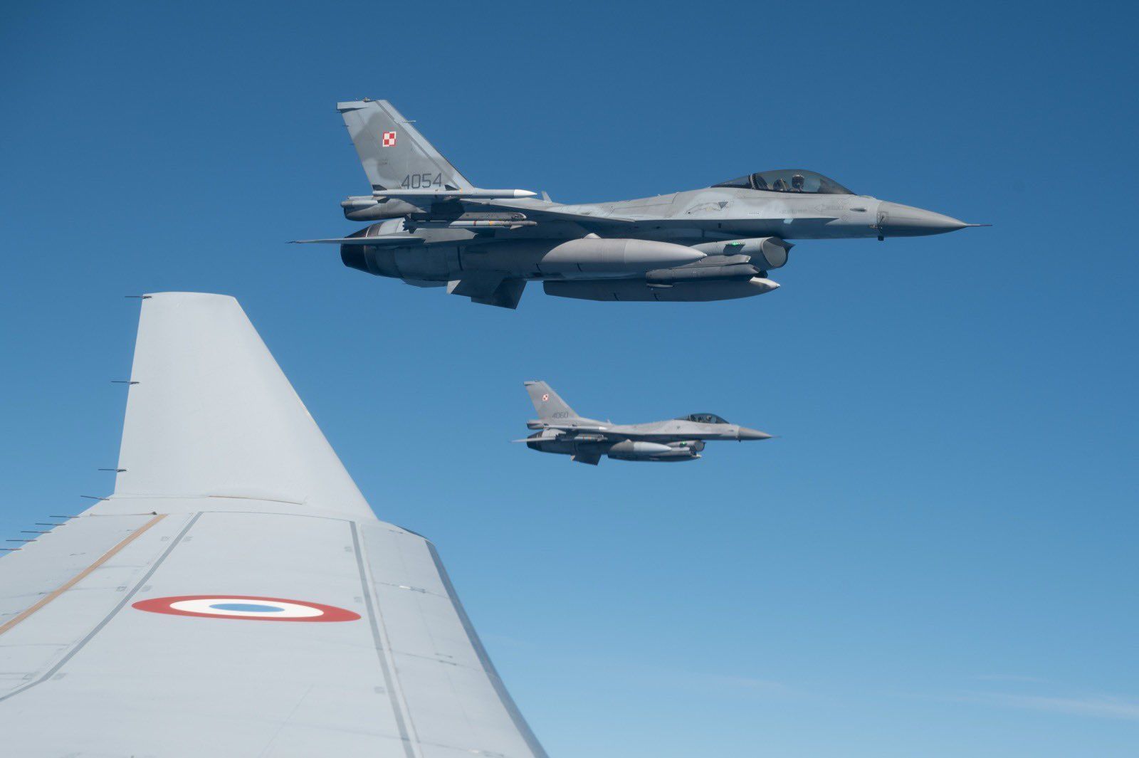 Polskie F-16 nad Morzem Czarnym. Nie były tam same
