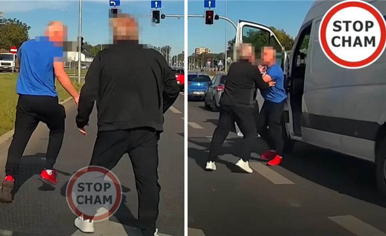 Postanowili wyjaśnić sobie wszystko na ulicy. Szarpanina w Szczecinie