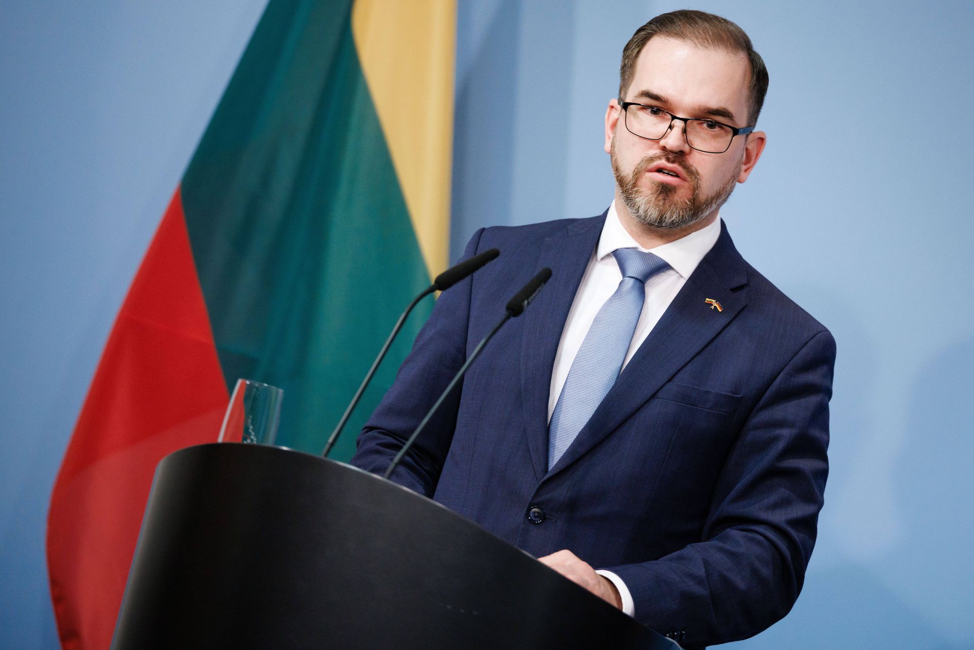 Litwa o zestrzelonym dronie: Miał ładunek wybuchowy