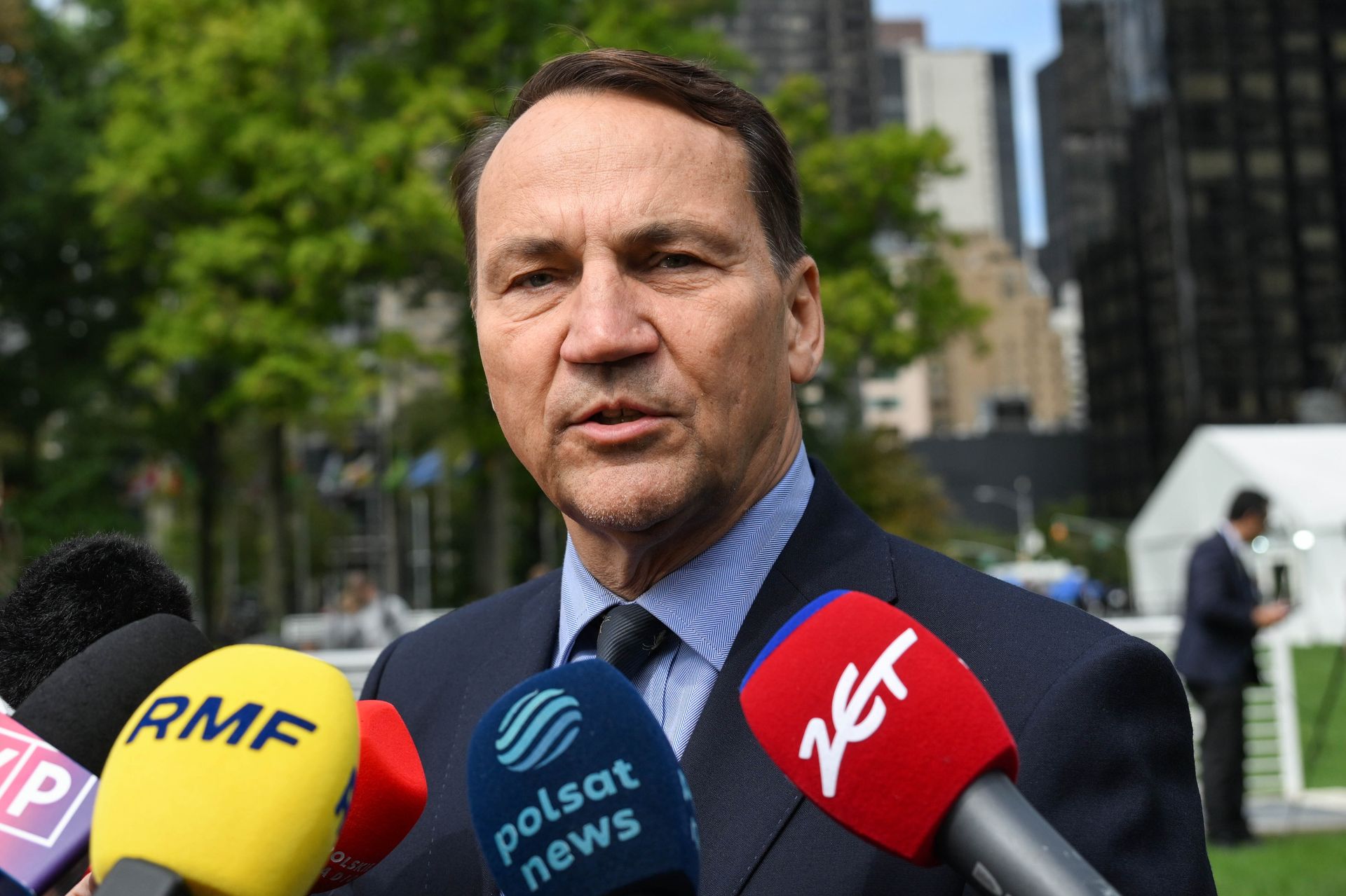 Niespodziewane spotkanie Sikorskiego. Rozmawiał z szefem białoruskiego MSZ