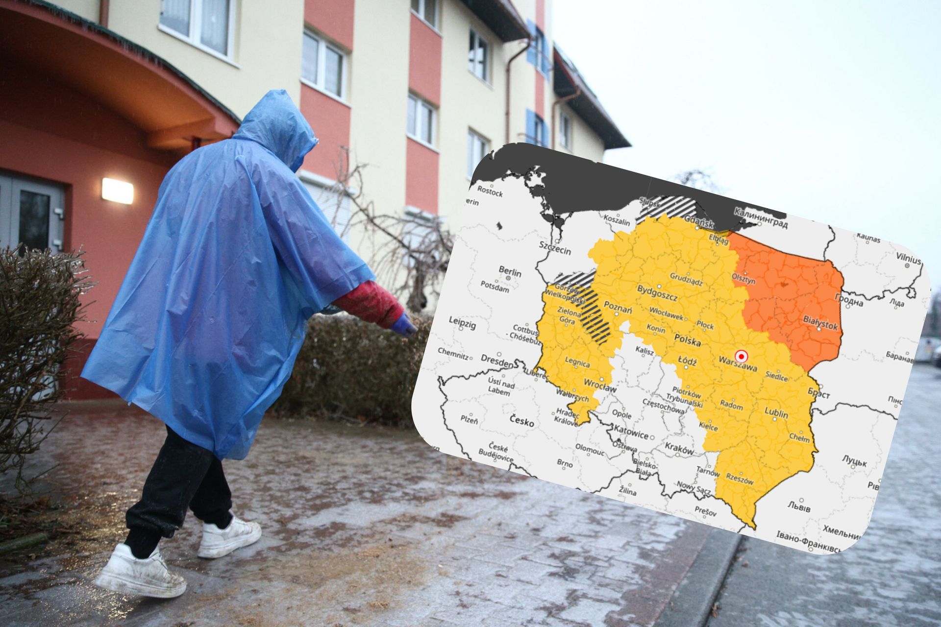 Niebezpieczna pogoda paraliżuje kraj. Alerty II stopnia w wielu regionach