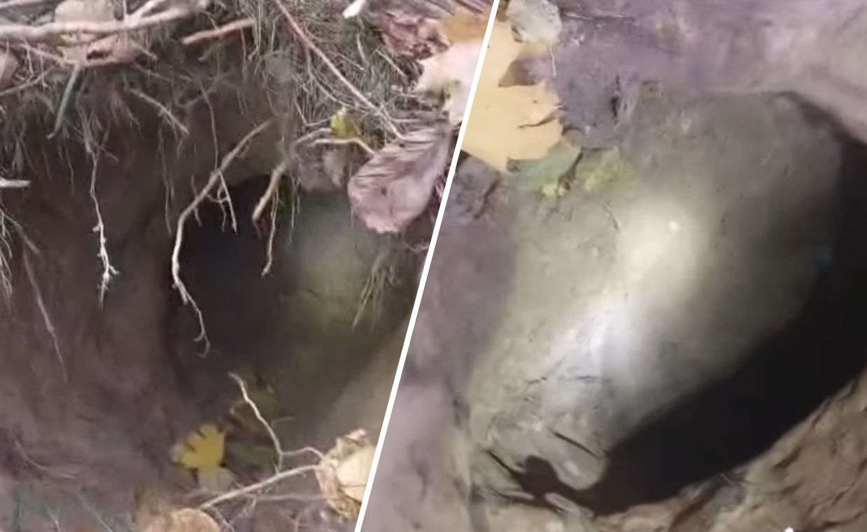 Tunel na granicy polsko-białoruskiej. Straż Graniczna pokazuje nagranie