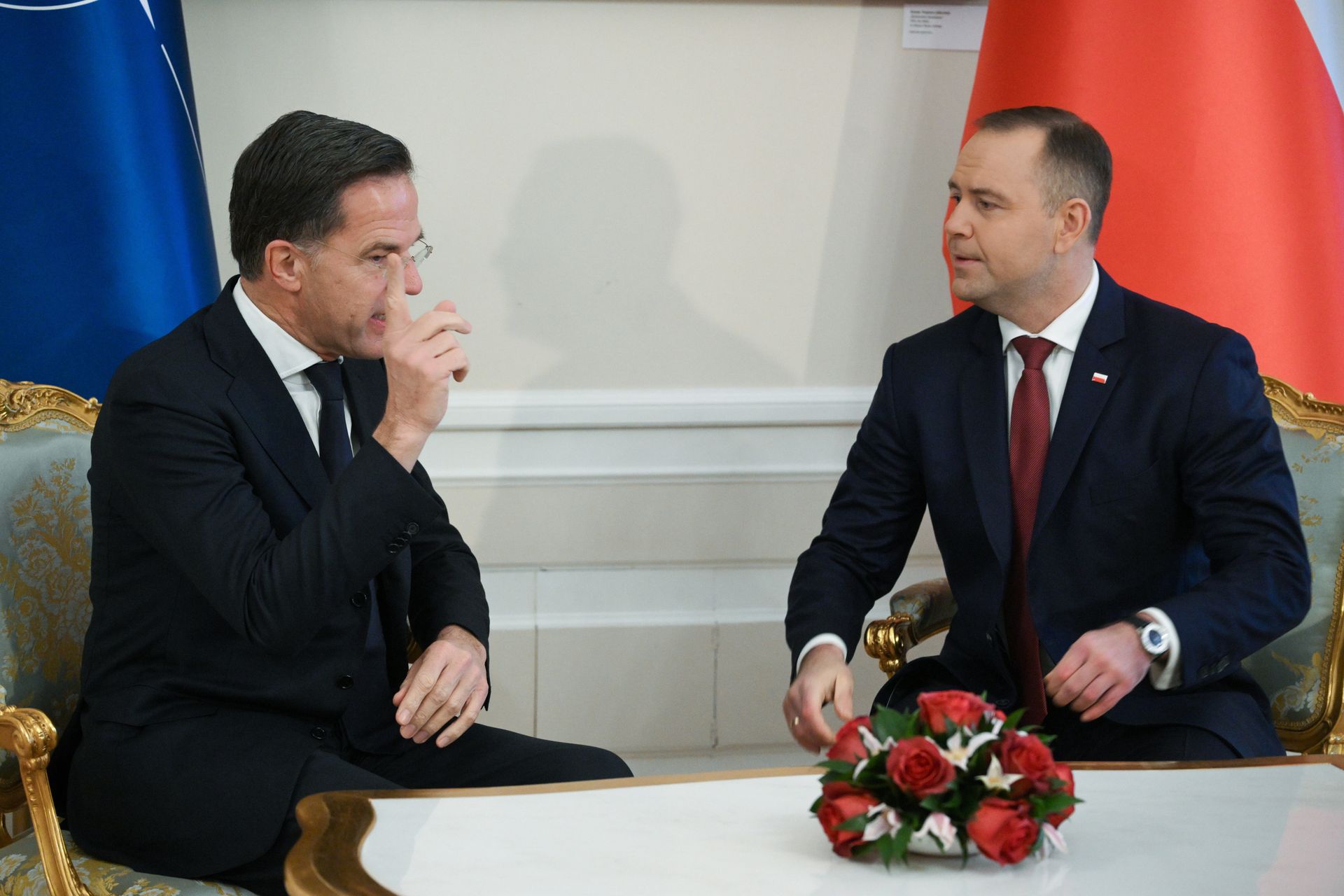 Spotkanie prezydenta z szefem NATO w pałacu