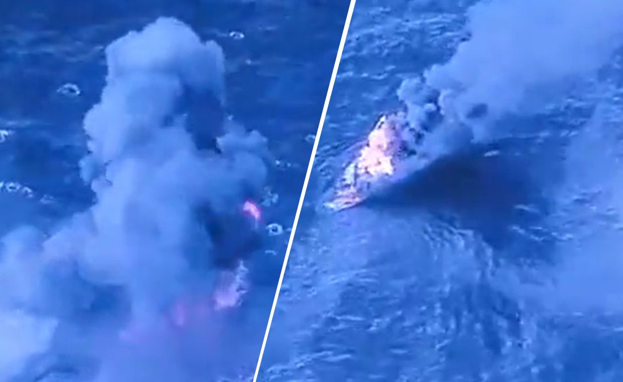 Na rozkaz Trumpa. Wysadzili w powietrze statek u wybrzeży Wenezueli