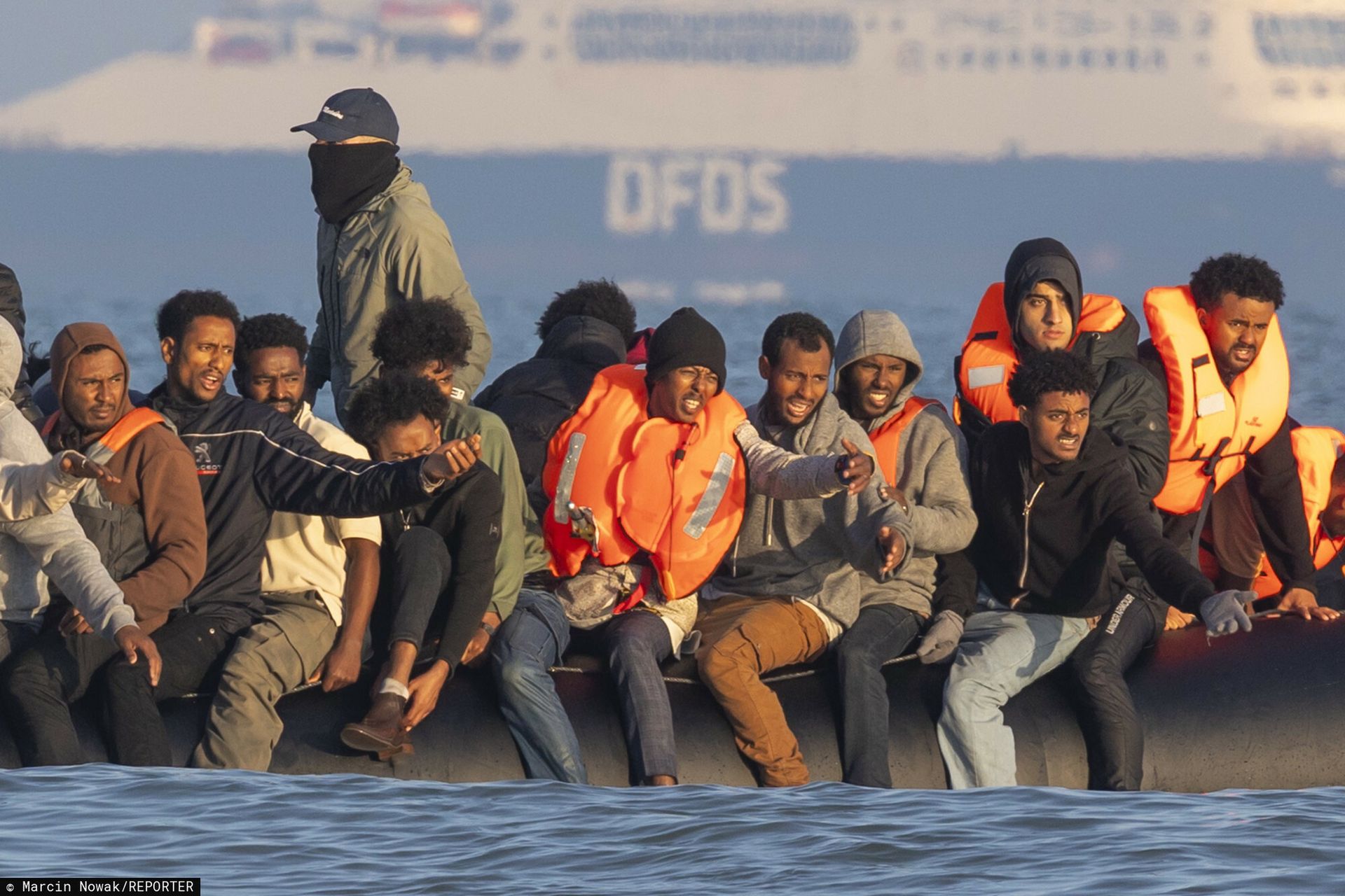 Fala nielegalnych migrantów. Brytyjczycy podali liczby