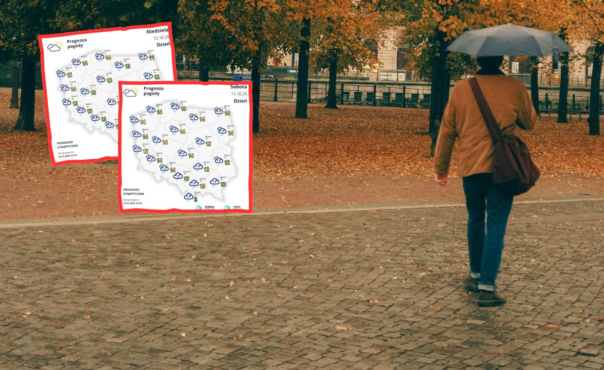 Prognoza na weekend: w tych rejonach nie ruszajcie się bez parasoli