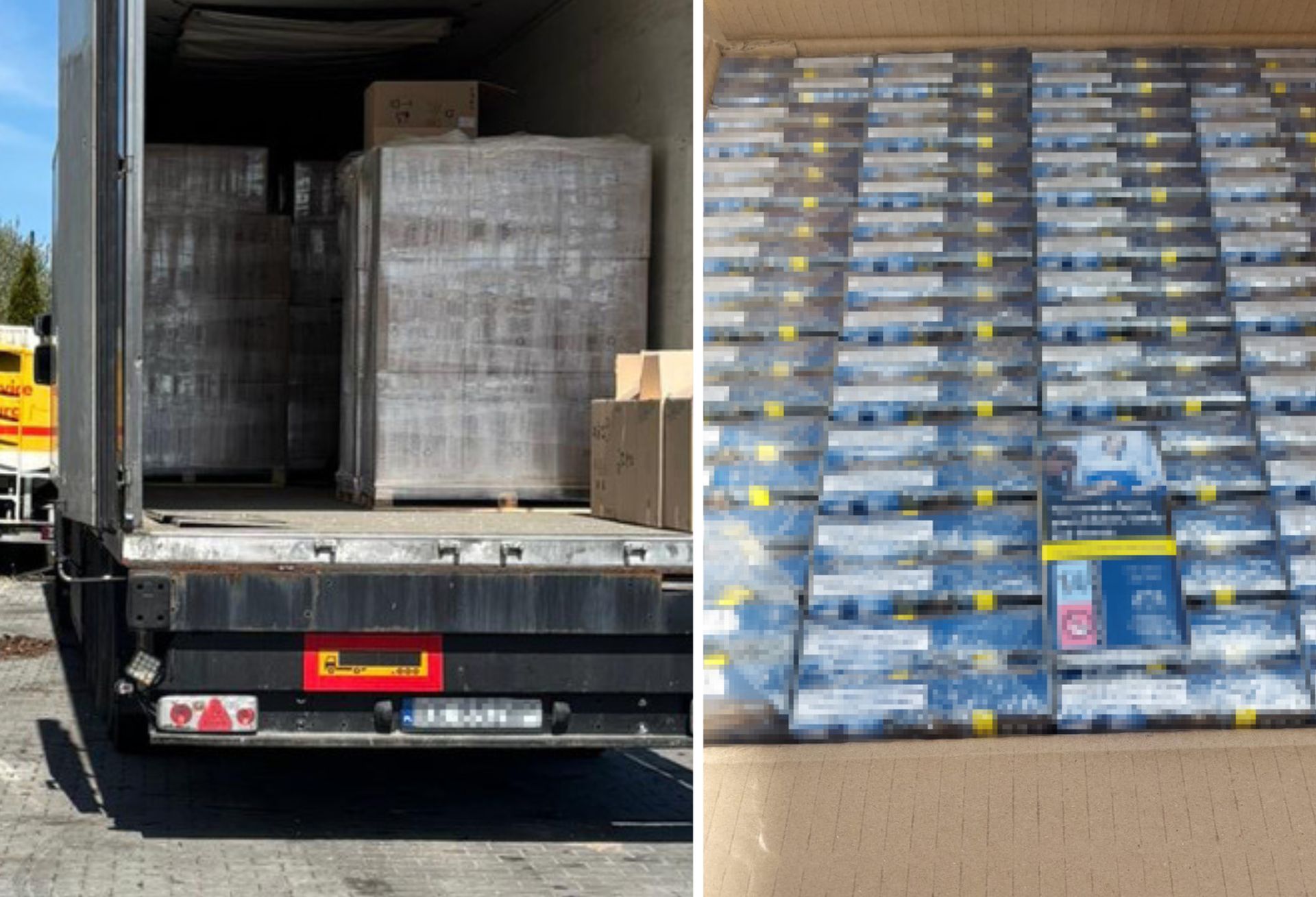 11,5 mln sztuk nielegalnych papierosów w rękach służb. Ogromne straty