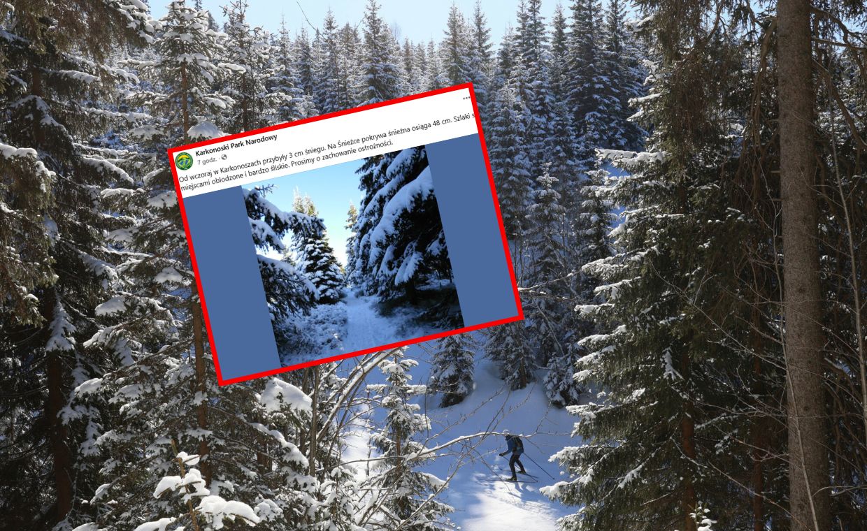 Znowu śnieg. W tym regionie zima powróciła