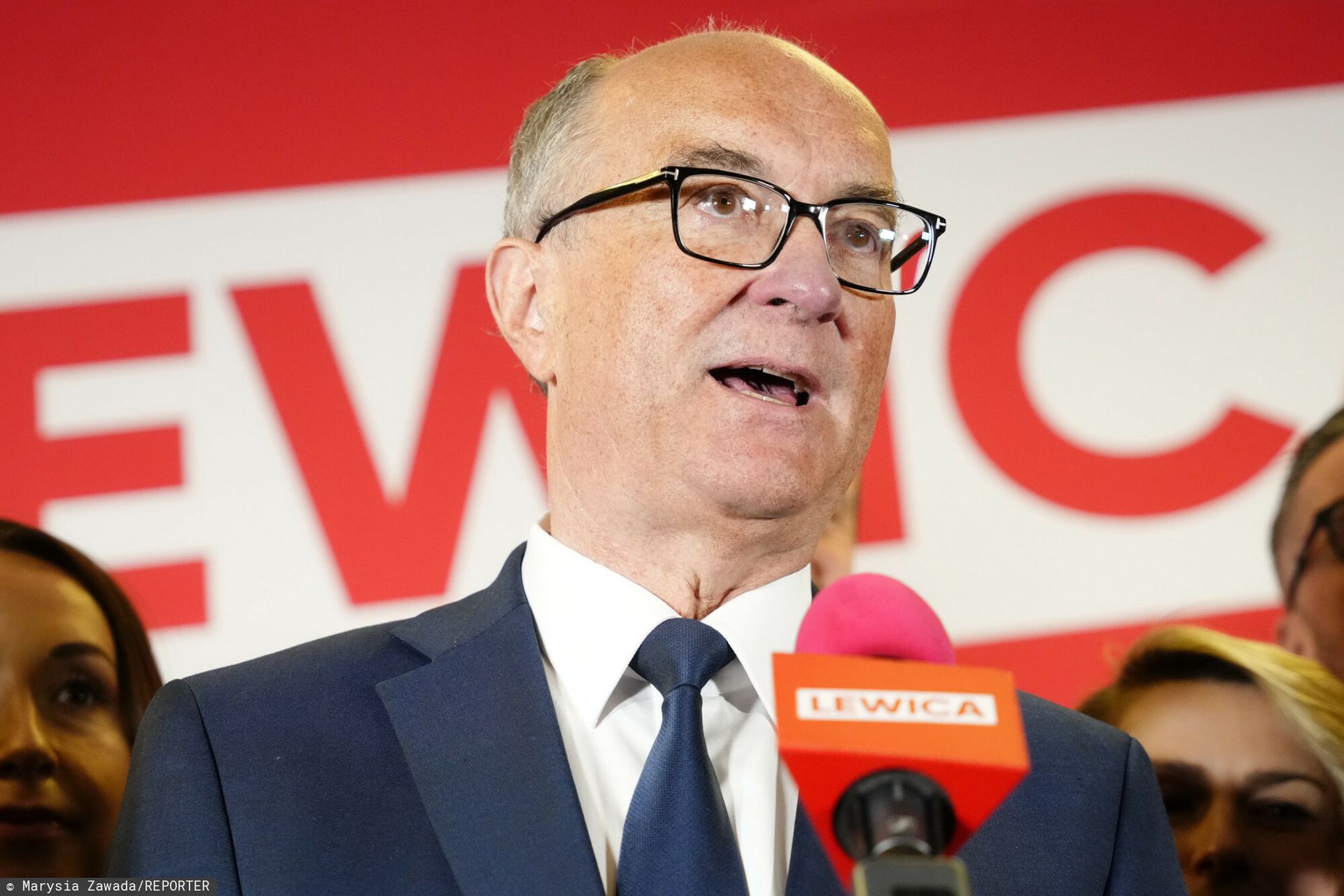 Rzucił wulgarne słowo w studio. Olejnik natychmiast zareagowała