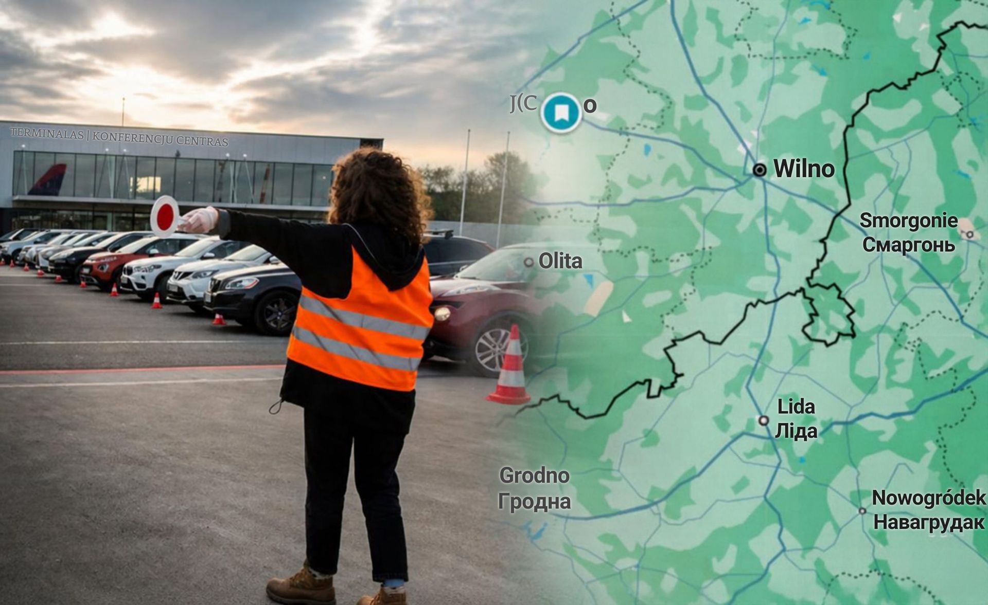Żółty alarm na Litwie. Zamknięta przestrzeń powietrzna