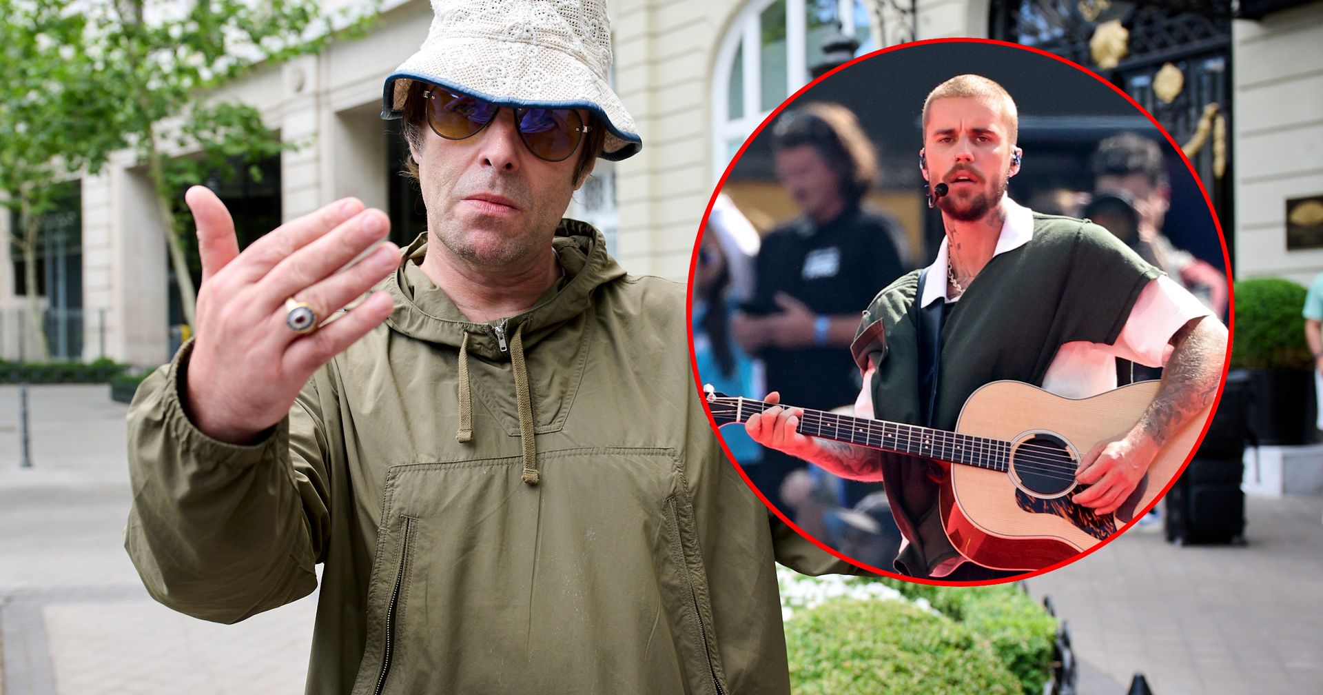 Liam Gallagher nie gryzł się w język. Wyjątek zrobił dla Biebera